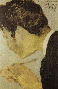 portrait of bonnard Edouard Vuillard